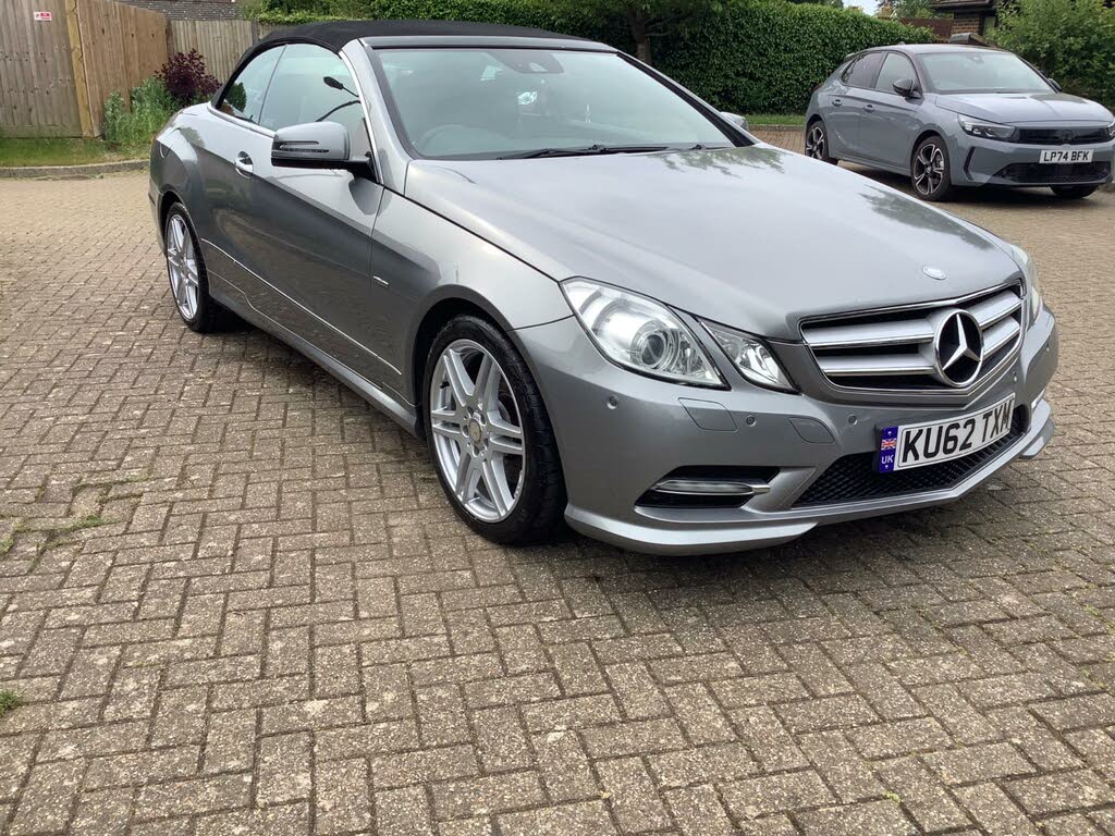 2012 Mercedes-Benz E-Class 2.1TD E250 CDI Sport (201bhp) CDI BlueEFFICIENCY Cabriolet 2d 7G-Tronic