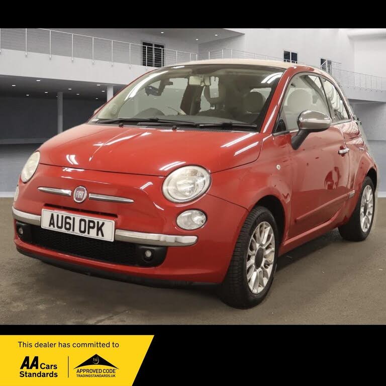 2011 Fiat 500C 1.2 LOUNGE (69bhp)