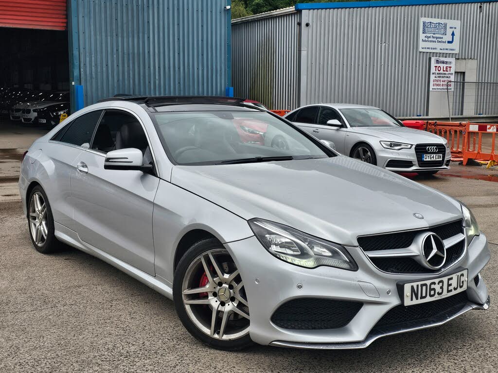 2013 Mercedes-Benz E-Class 2.1TD E220 CDI AMG Sport 2.1CDI (170bhp) Coupe 2d 7G-Tronic Plus