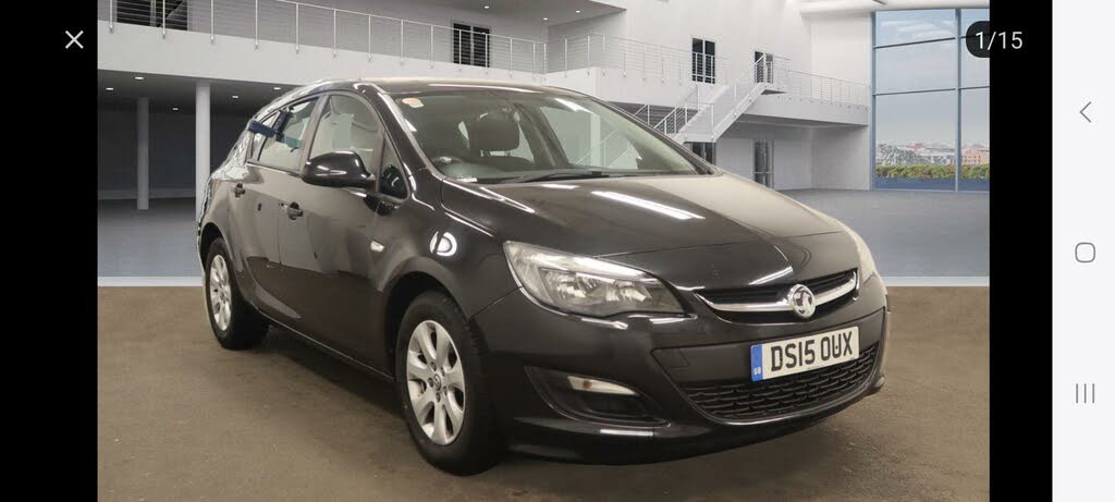 2015 Vauxhall Astra 1.6CDTi Design ecoFLEX (110ps) (s/s) Hatchback