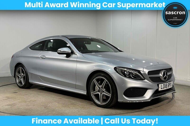 2018 Mercedes-Benz C-Class 2.1d C220d AMG Line (s/s) Coupe 2d 9G-Tronic Plus