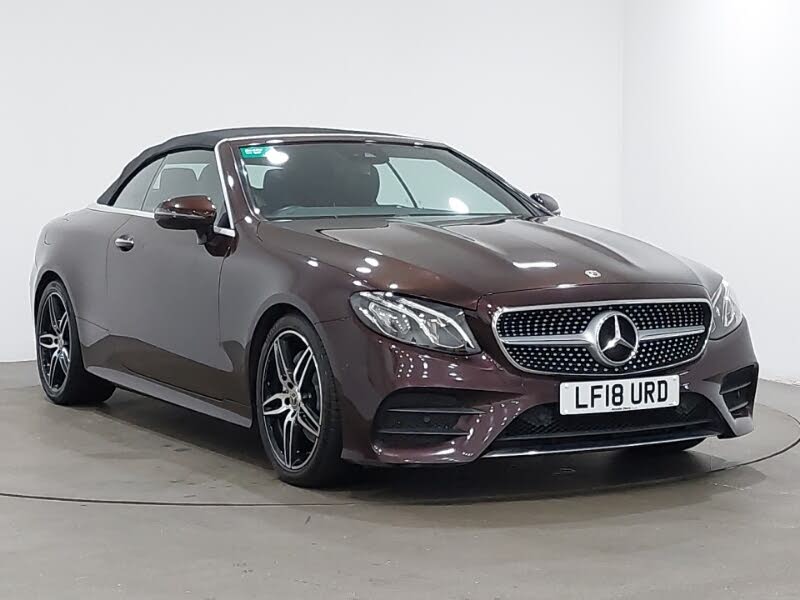 2018 Mercedes-Benz E-Class 2.0d E220d AMG Line (Premium)(s/s) Convertible 2d