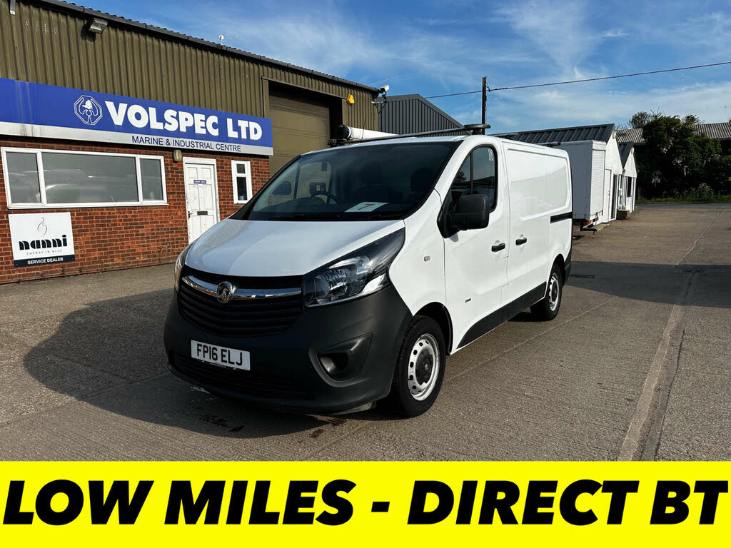 2016 Vauxhall Vivaro 1.6CDTi 2900 ecoFLEX L1H1 (90PS) Panel Van