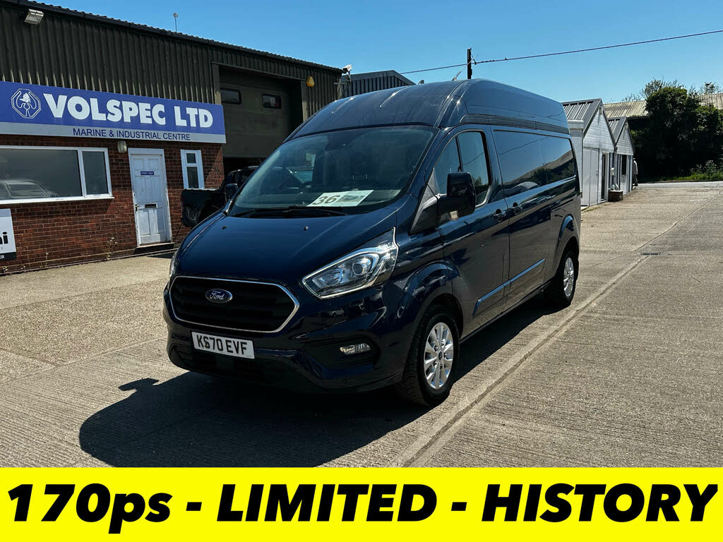 2021 Ford Transit Custom 2.0TDCi 340 L1H1 Limited (170PS)(EU6dT)