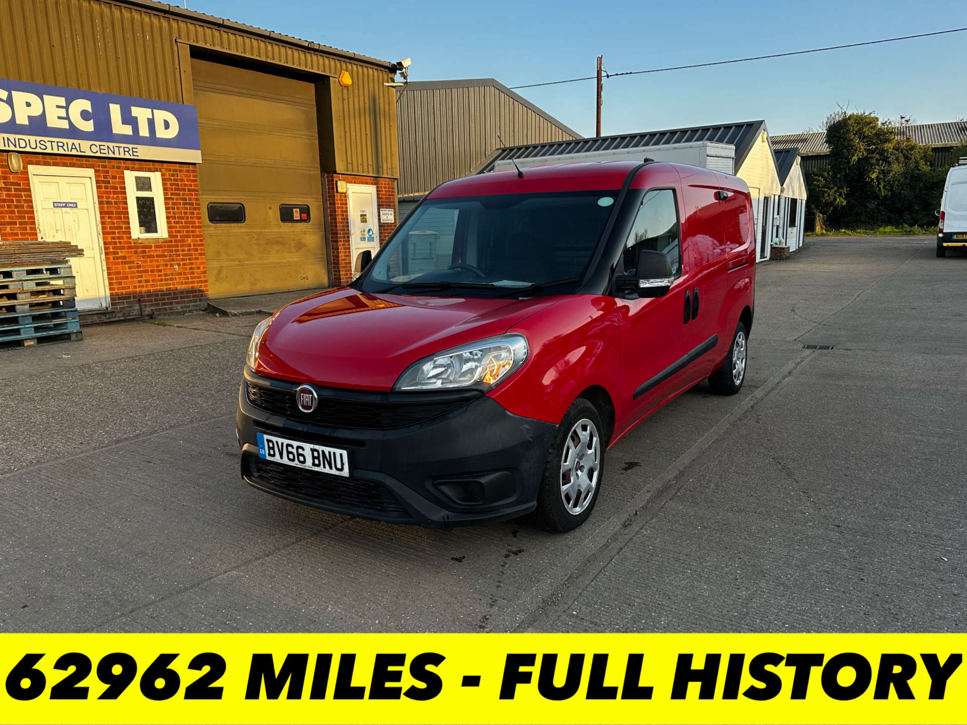 2015 Fiat Doblo Cargo 1.6TD (105)(EU V) L1 Refrigerated Van