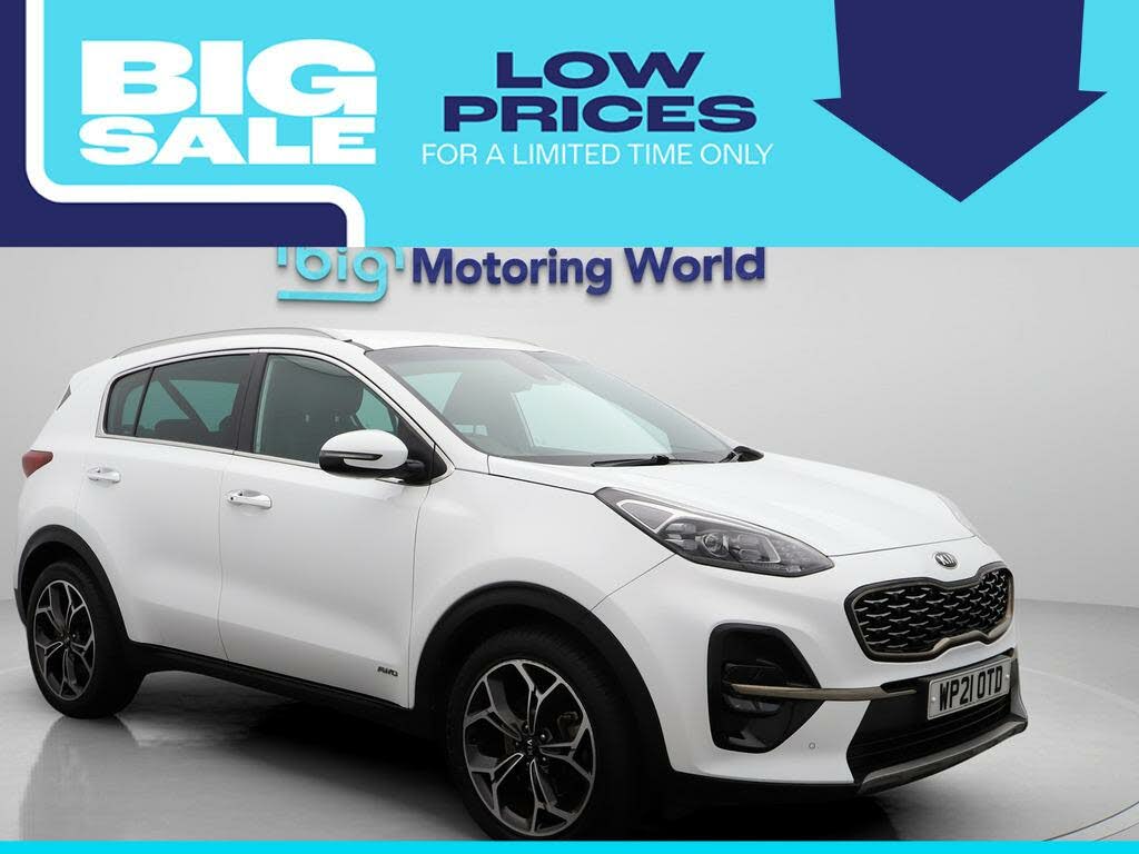 2021 Kia Sportage 1.6 T-GDi GT-Line (174bhp) AWD 1591cc DCT