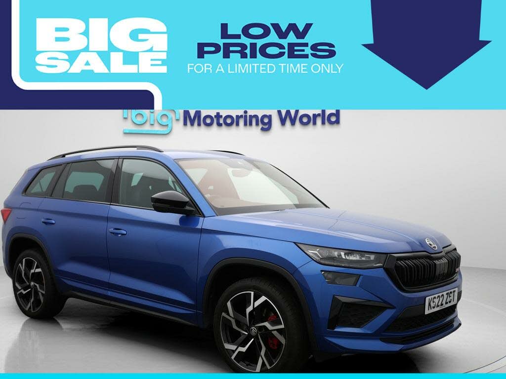 2022 Skoda Kodiaq 2.0 TSI vRS (244ps)