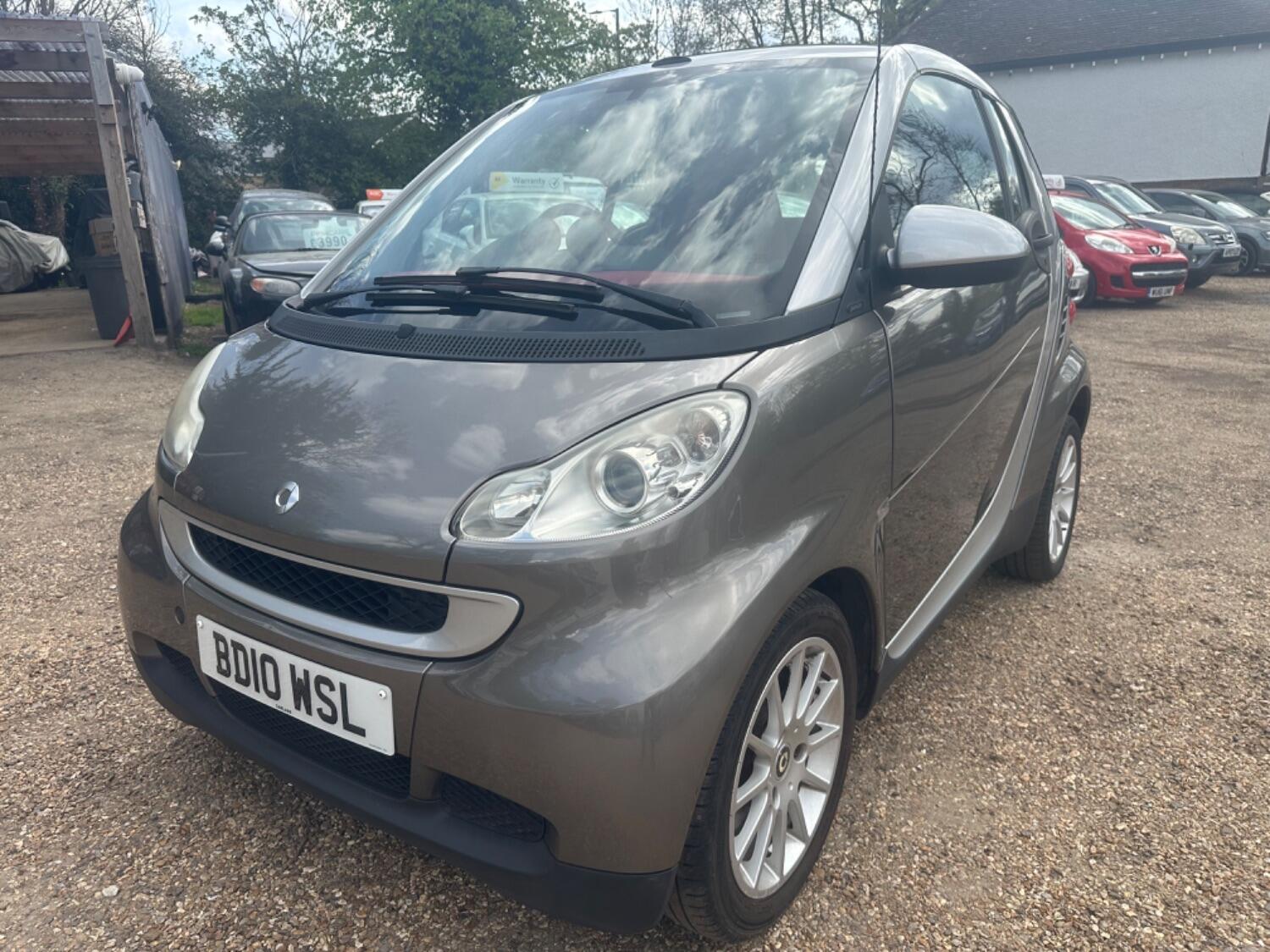 2010 Smart fortwo 1.0 Passion (71bhp) Cabriolet