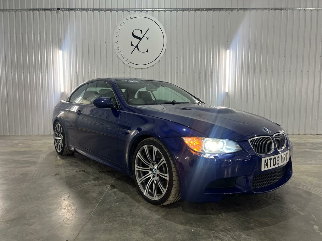 2008 BMW 3 Series 4.0 M3 (420bhp) Convertible 2d M DCT