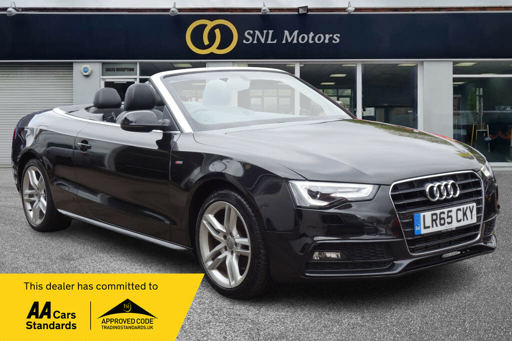 2015 Audi A5 1.8 TFSI S Line Cabriolet 2d