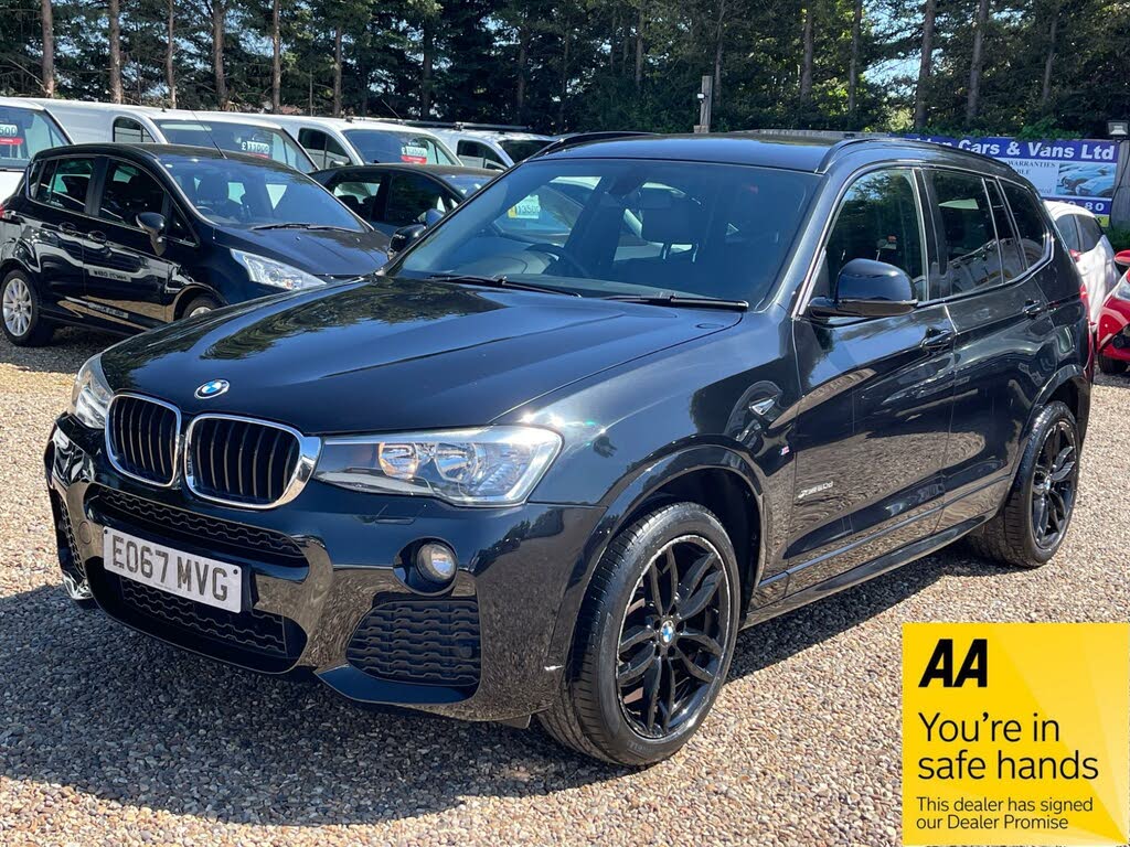 2017 BMW X3 2.0TD xDrive20d M Sport (190bhp)