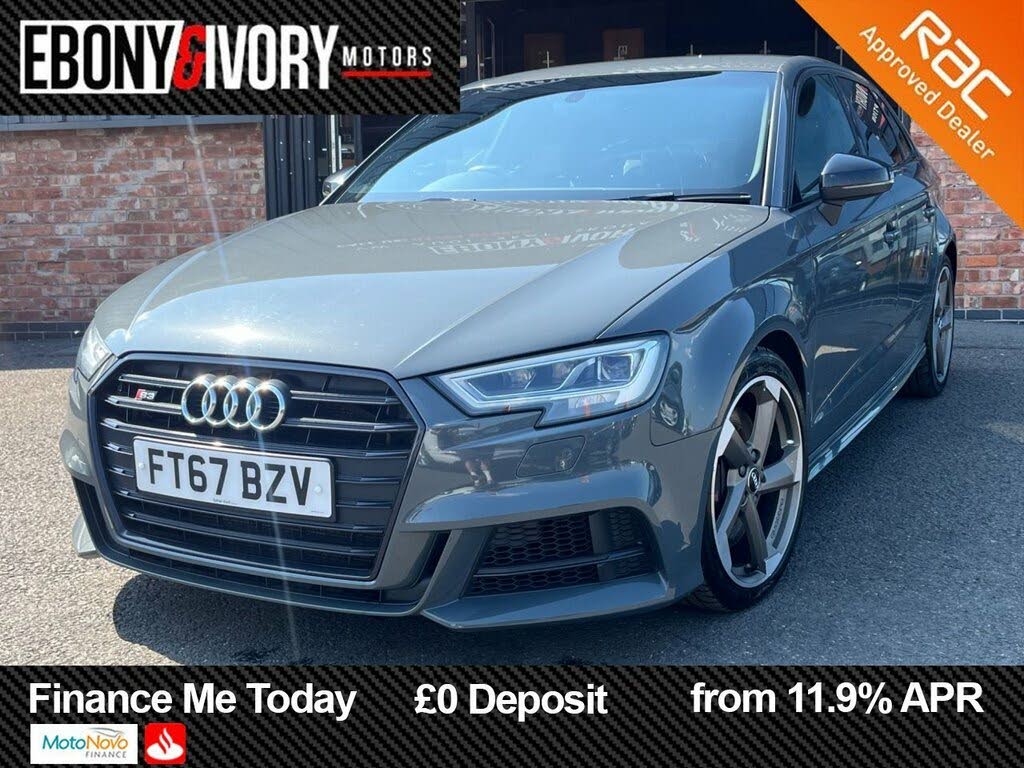 2018 Audi S3 2.0 TFSI quattro Black Edition Sportback 5d S Tronic