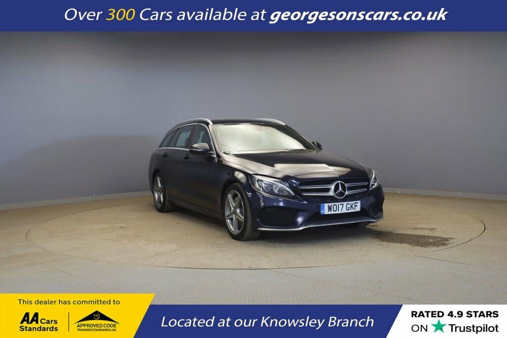 2017 Mercedes-Benz C-Class 2.1d C220d AMG Line (s/s) Estate 5d 9G-Tronic Plus