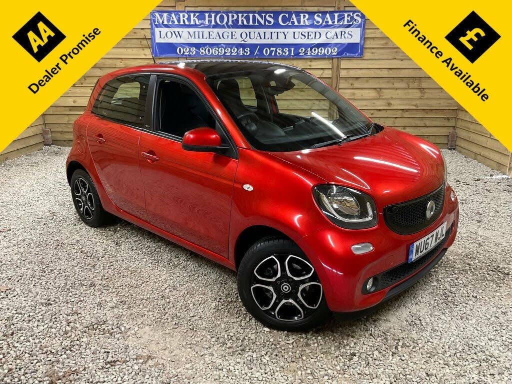 2017 Smart forfour 0.9 Prime (89bhp) (Premium Plus)(s/s) Twinamic