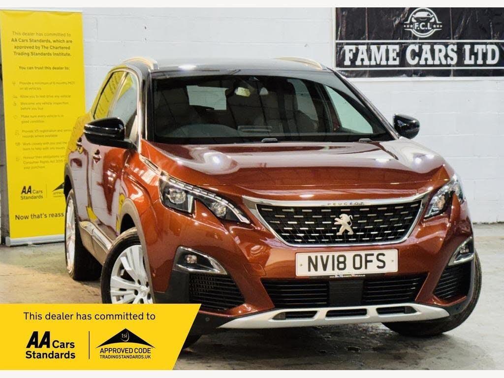 2018 Peugeot 3008 SUV 1.5 BlueHDi GT Line EAT8