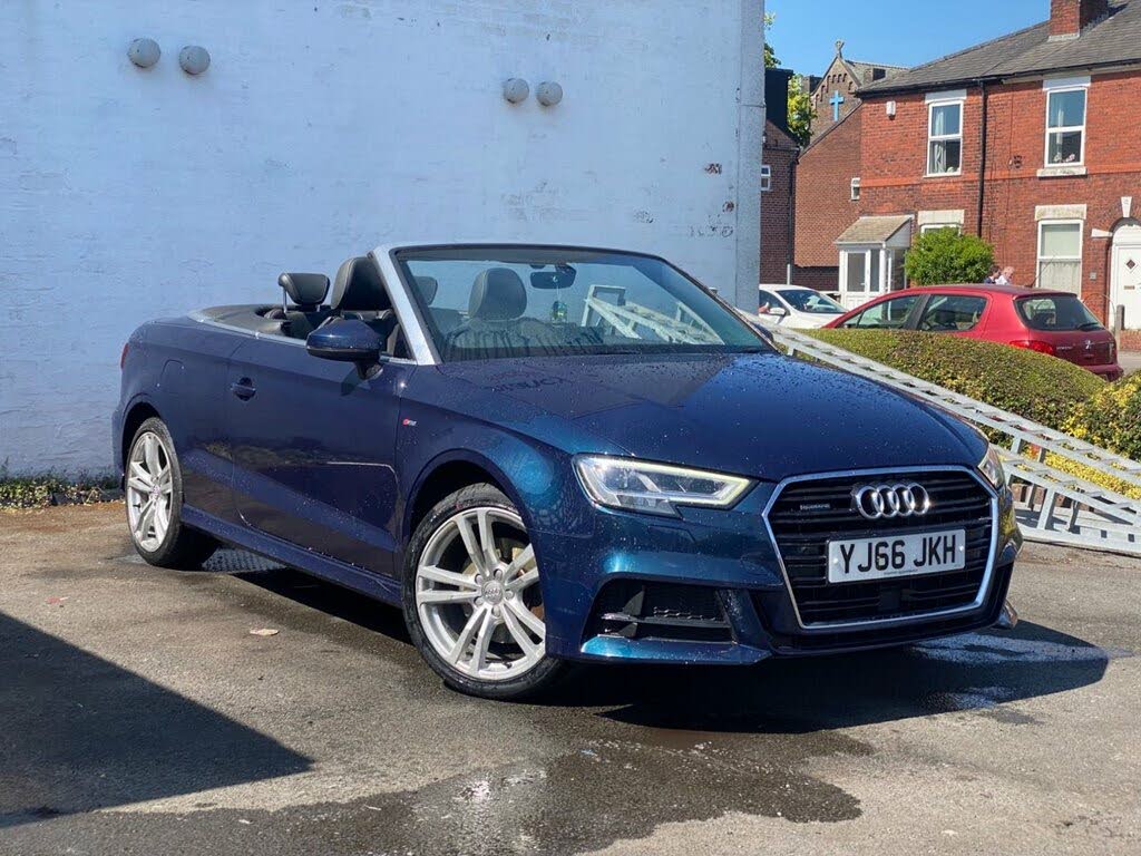 2016 Audi A3 Cabriolet 2.0 TDI quattro S Line (184ps) Nav Tronic