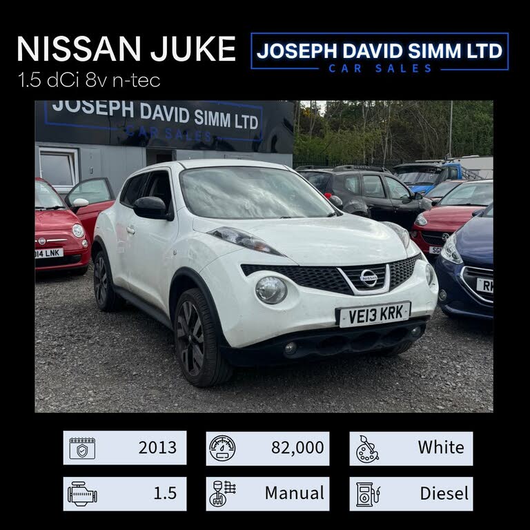 2013 Nissan Juke 1.5TD N-Tec