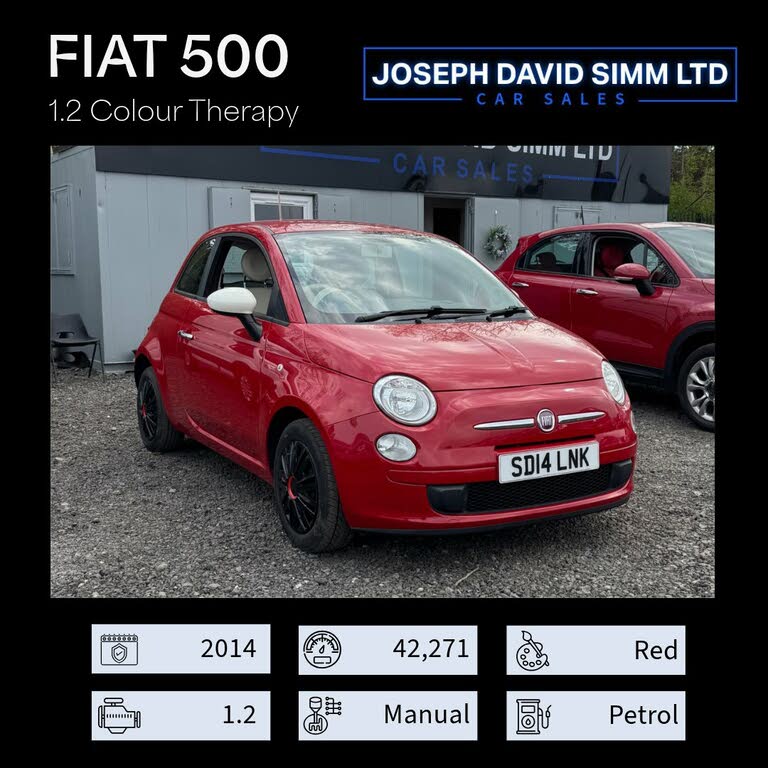 2014 Fiat 500 1.2 Colour Therapy