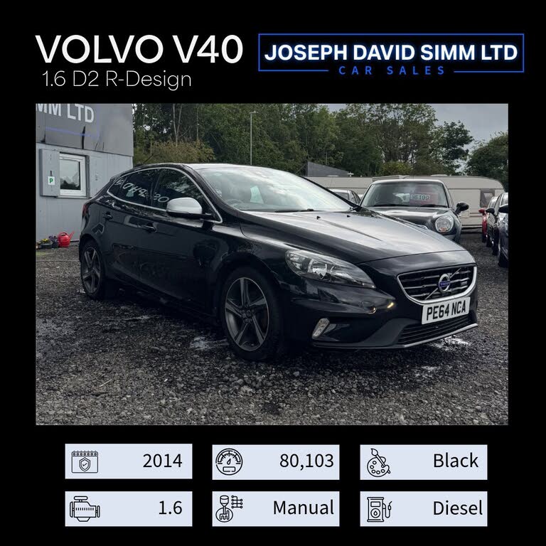 2014 Volvo V40 1.6TD D2 R-Design Nav