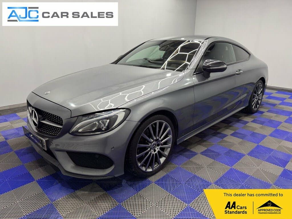 2018 Mercedes-Benz C-Class 2.1d C220d AMG Line (s/s) Coupe 2d 9G-Tronic Plus