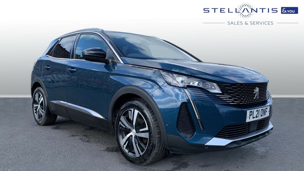 2021 Peugeot 3008 SUV 1.6 PureTech GT (180bhp) (s/s) EAT8