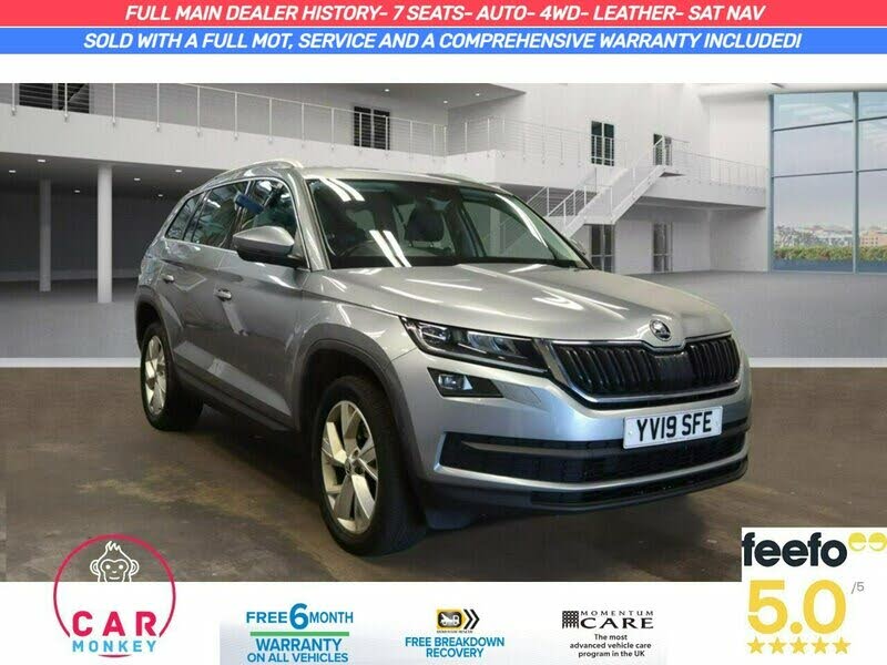 2019 Skoda Kodiaq 2.0TDI Edition (190ps) 4X4 (7 Seat) (s/s) DSG