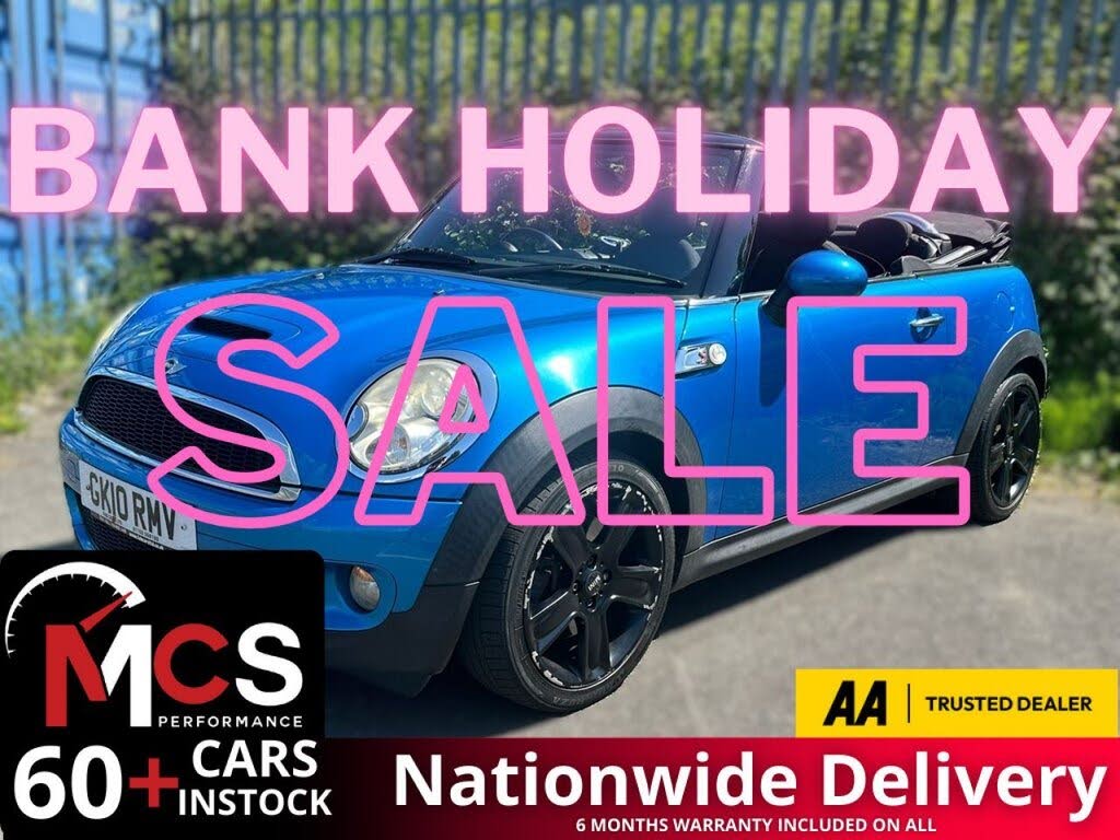2010 MINI Cooper 1.6 Cooper S (175bhp) Convertible 2d