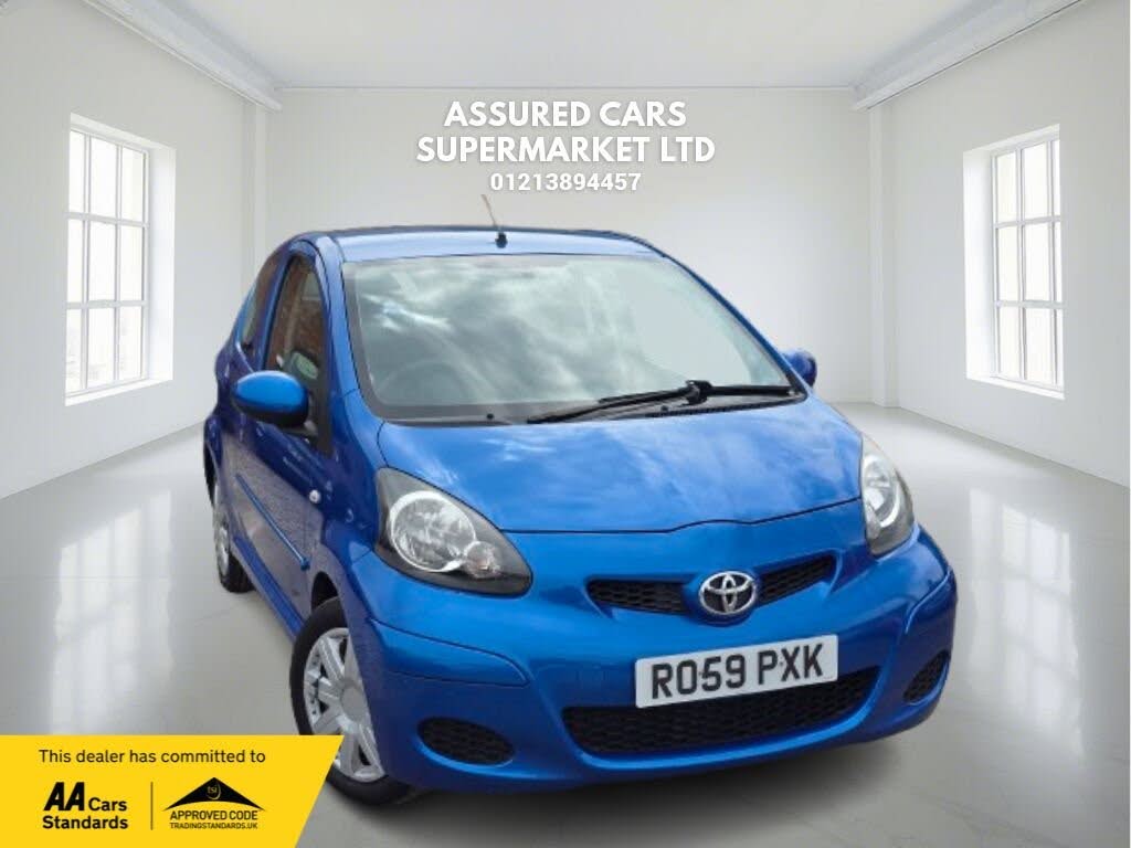 2009 Toyota AYGO 1.0 AYGO Blue 3d MMT