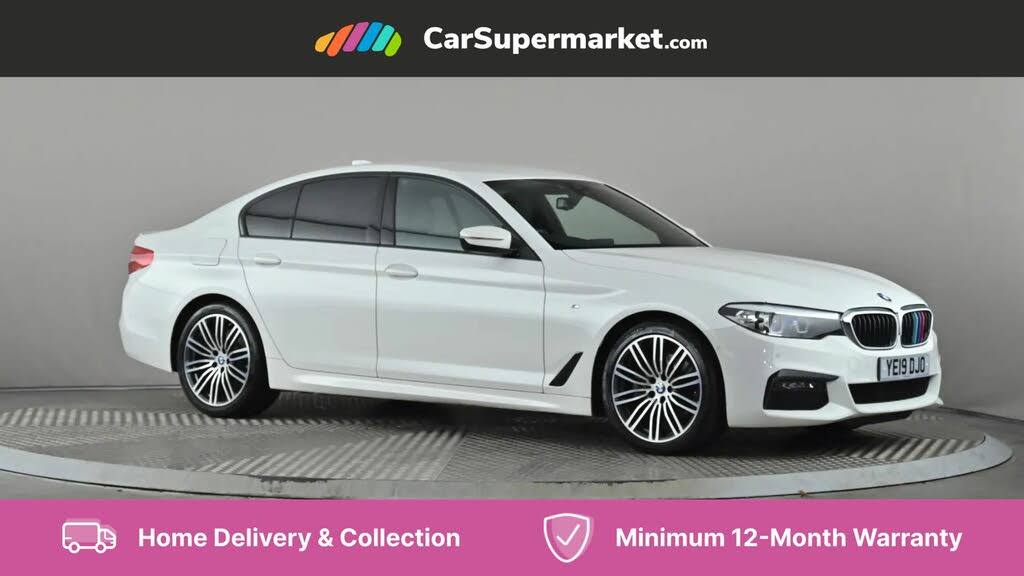2019 BMW 5 Series 2.0TD 520d M Sport (190bhp) (s/s) Saloon 4d