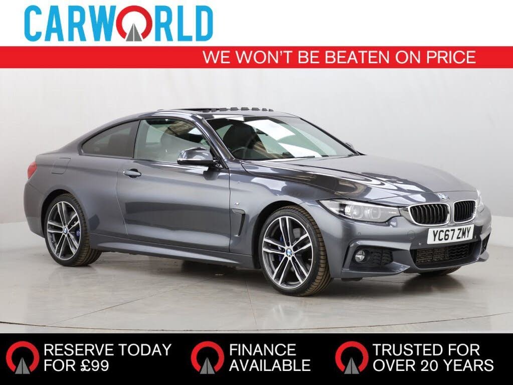 2017 BMW 4 Series 2.0TD 420d M Sport Coupe 2d Auto