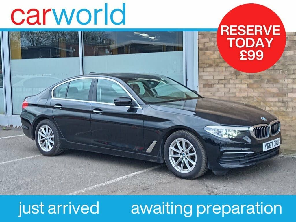 2018 BMW 5 Series 2.0TD 520d SE (190bhp) (s/s) Saloon 4d