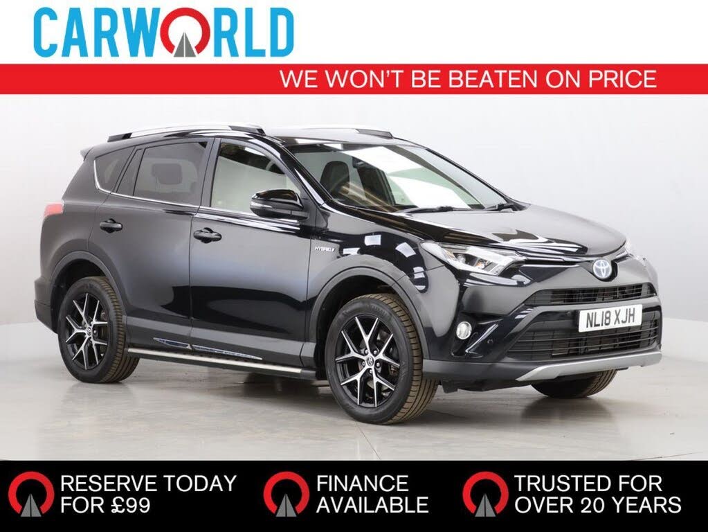 2018 Toyota RAV4 2.5 VVT-i Design (194bhp) AWD 2494cc