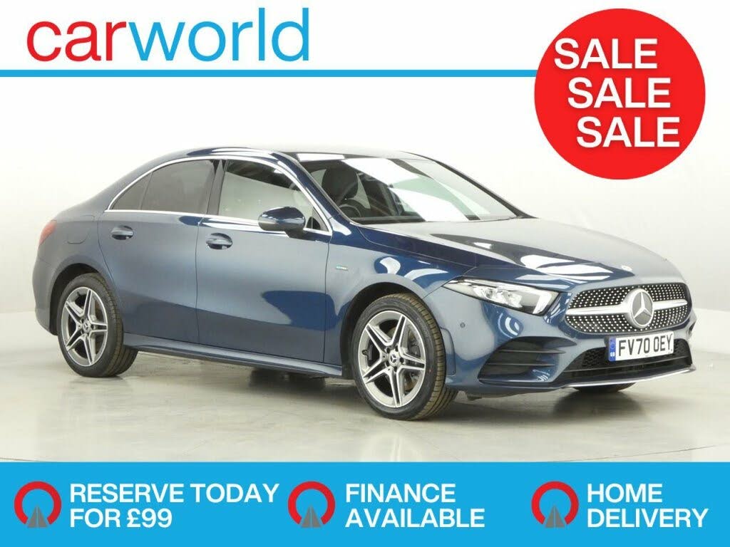 2020 Mercedes-Benz A-Class 1.3 A250e AMG Line Executive Saloon 4d