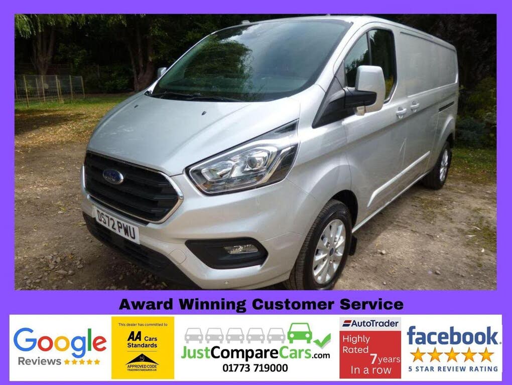 2022 Ford Transit Custom 2.0TDCi 300 L2H1 Limited (130PS)(EU6dT) Panel Van auto