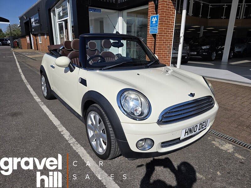 2010 MINI Cooper 1.6 Cooper (120bhp) Convertible 2d