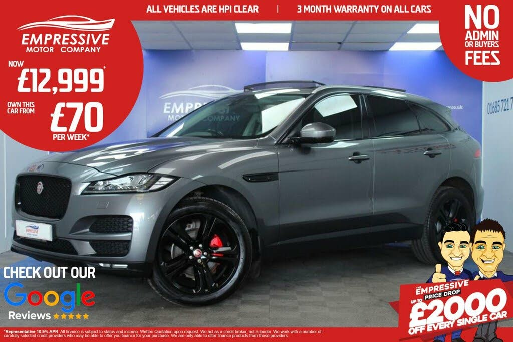 2016 Jaguar F-PACE 2.0 i4D Portfolio (AWD) Auto