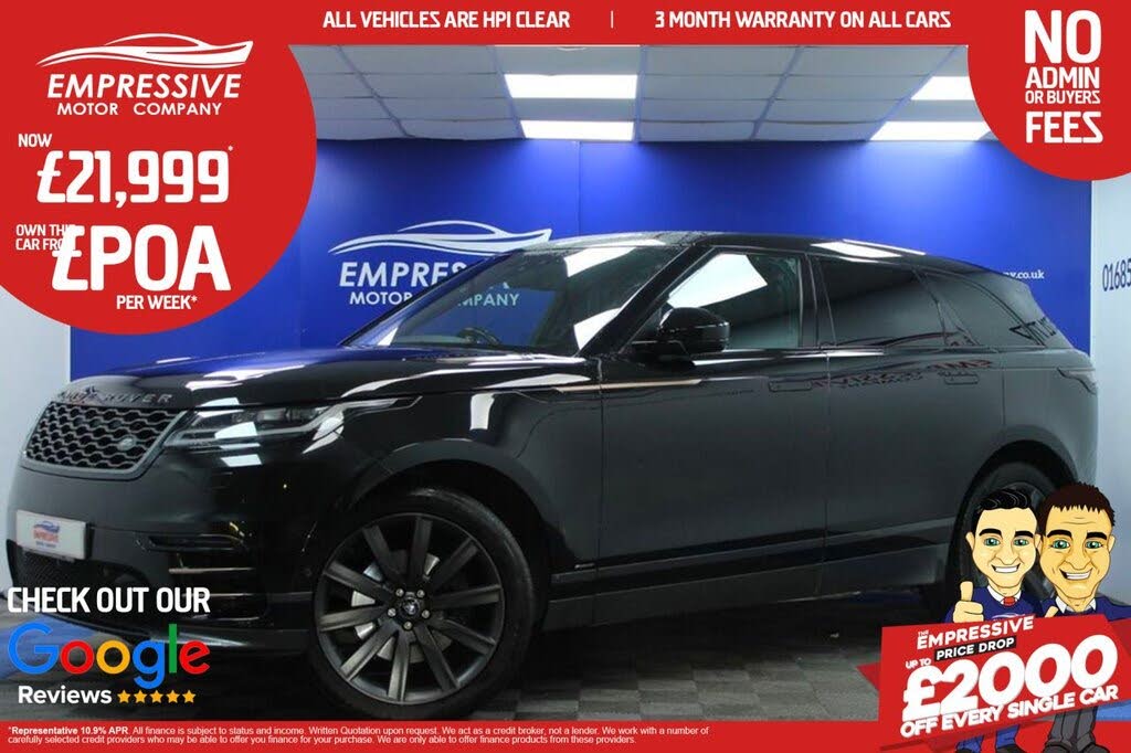 2018 Land Rover Range Rover Velar 3.0 D300 R-Dynamic HSE (s/s)