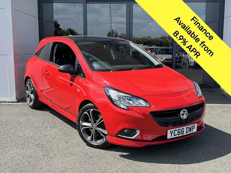 2016 Vauxhall Corsa 1.4i 16v Turbo Red Edition 16v 3d 1364cc
