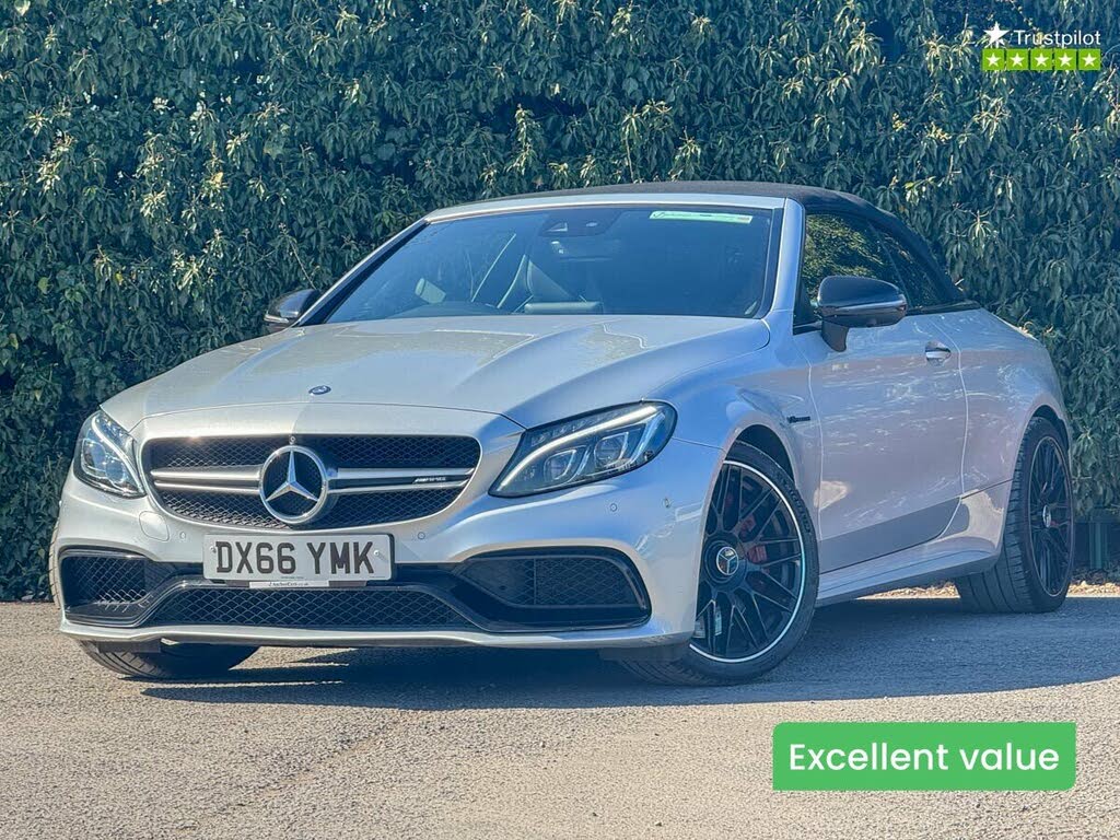 2016 Mercedes-Benz C-Class 4.0 C63 AMG S (510ps) (Premium)(s/s) Cabriolet 2d 7G-Tronic Plus