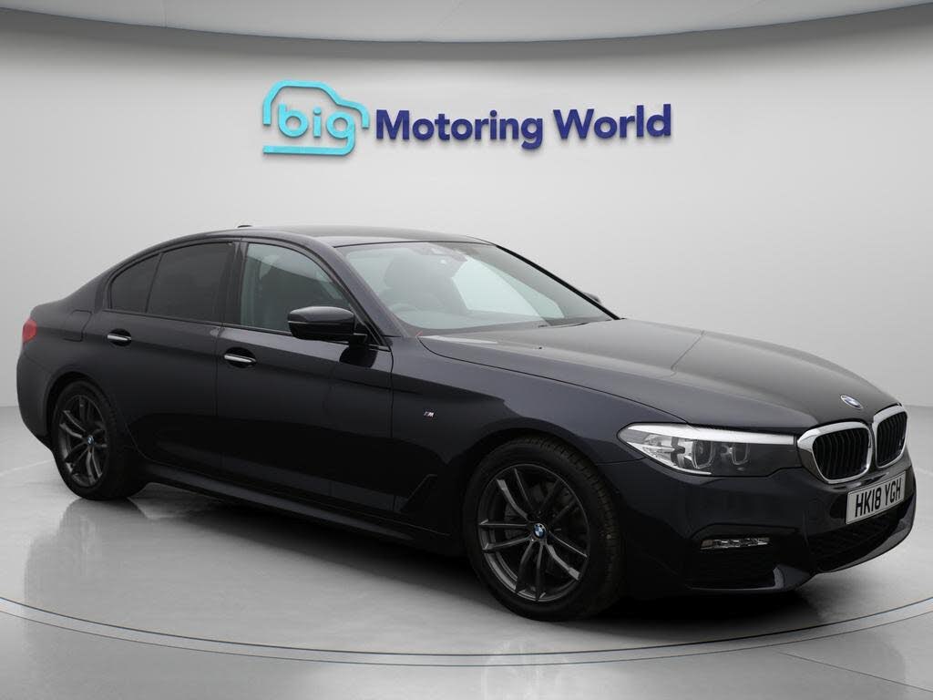 2018 BMW 5 Series 2.0TD 520d M Sport (188bhp) (s/s) Saloon 4d