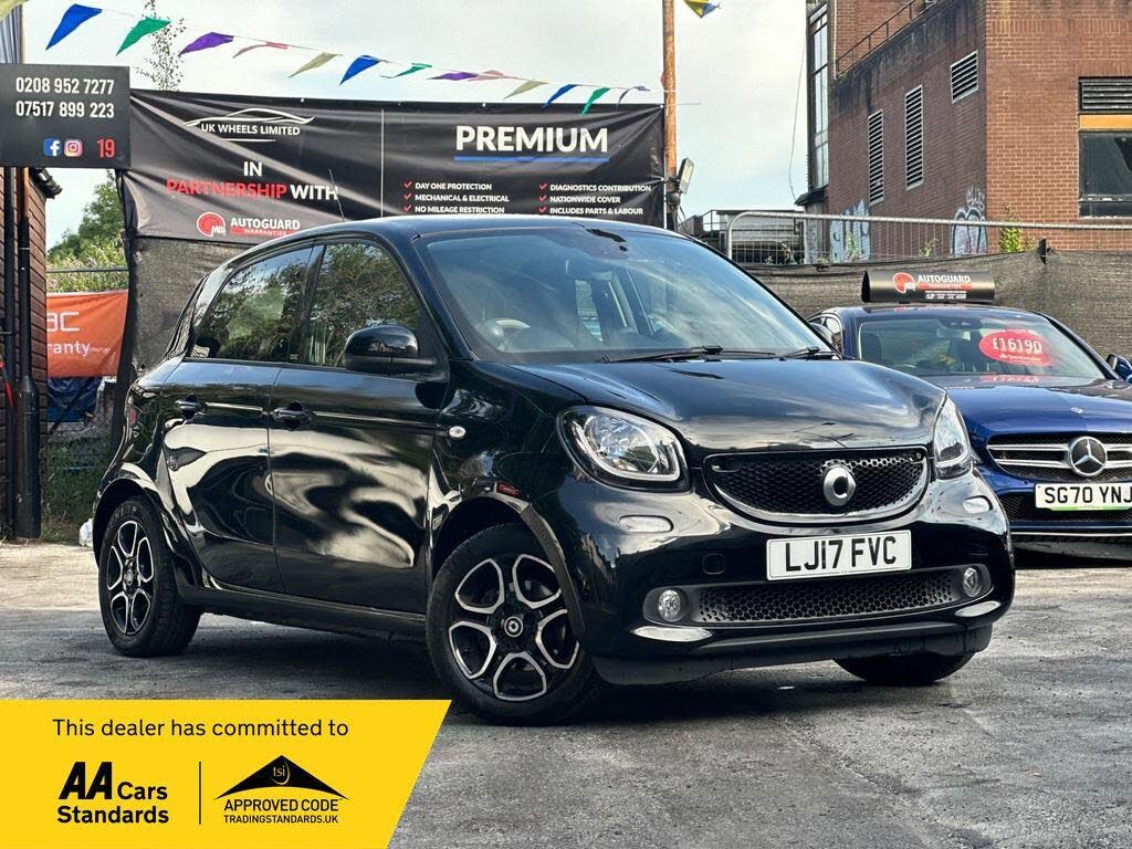 2017 Smart forfour 1.0 Prime (71bhp) (Premium Plus)(s/s)