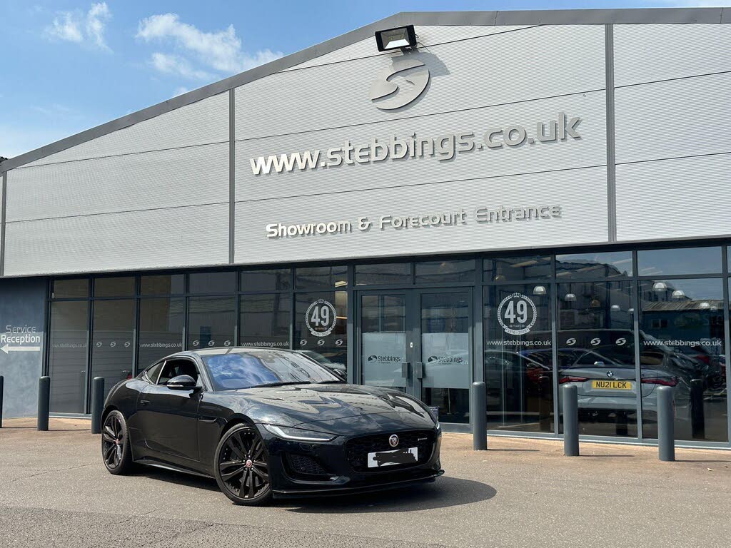 2022 Jaguar F-TYPE 5.0 V8 P450 R-Dynamic Black AWD Coupe