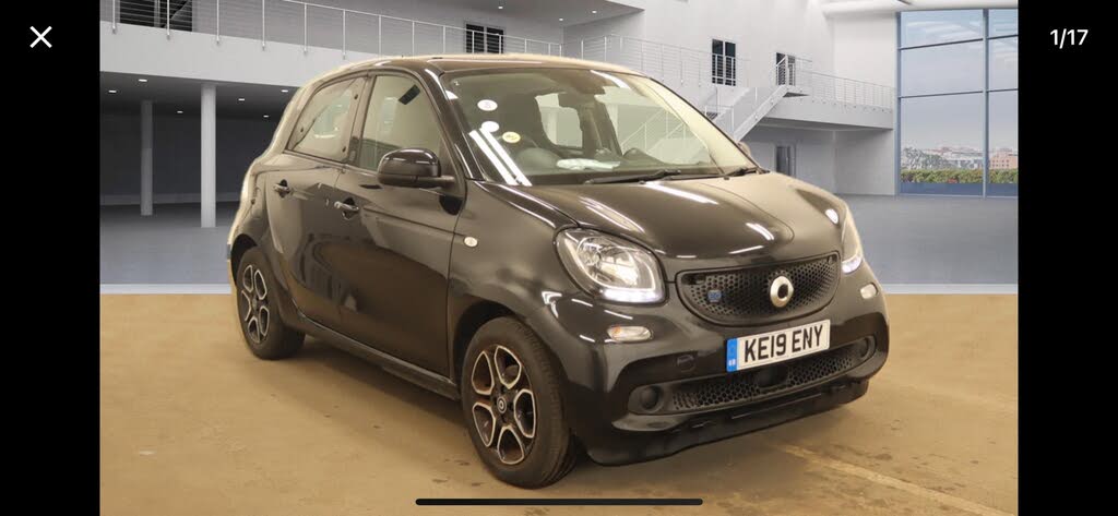 2019 Smart forfour EQ Prime Premium