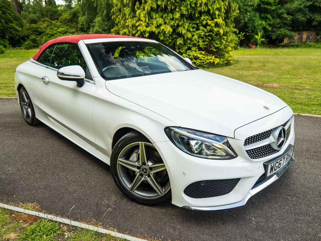 2017 Mercedes-Benz C-Class 2.0 C200 AMG Line (s/s) Cabriolet 2d 9G-Tronic Plus