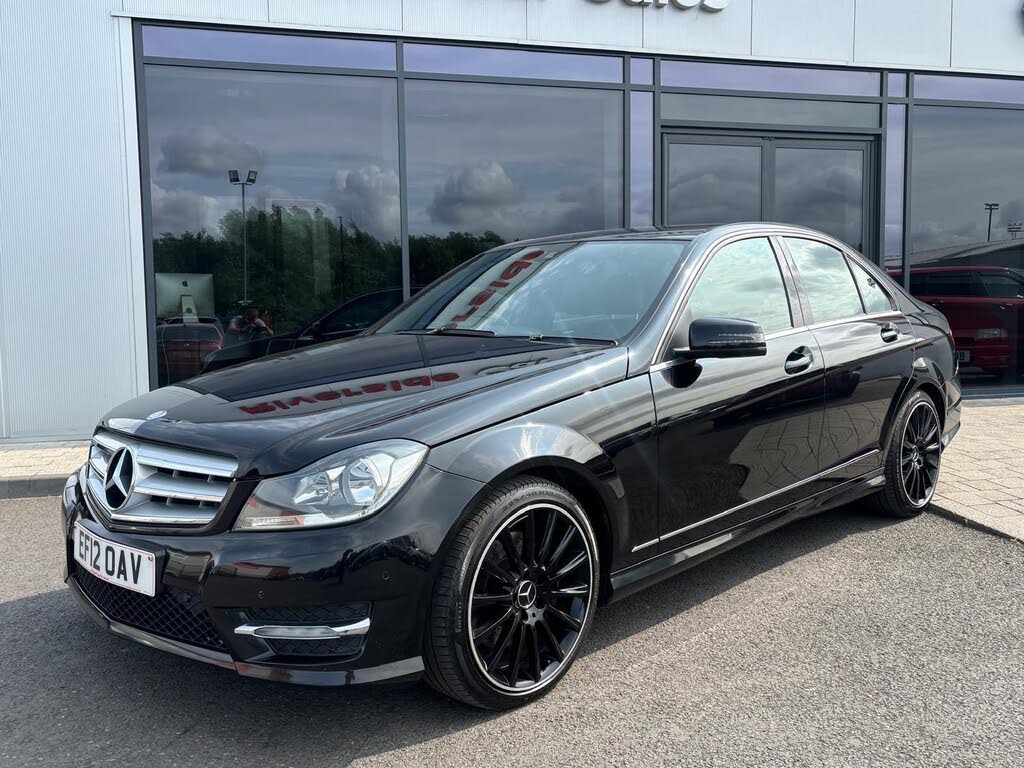 2012 Mercedes-Benz C-Class 3.0TD C350 CDI AMG Sport (M Pilot) 3.0CDI Blue F Saloon 4d