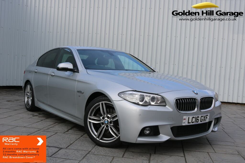2016 BMW 5 Series 2.0TD 520d M Sport (190bhp) Saloon 4d Auto