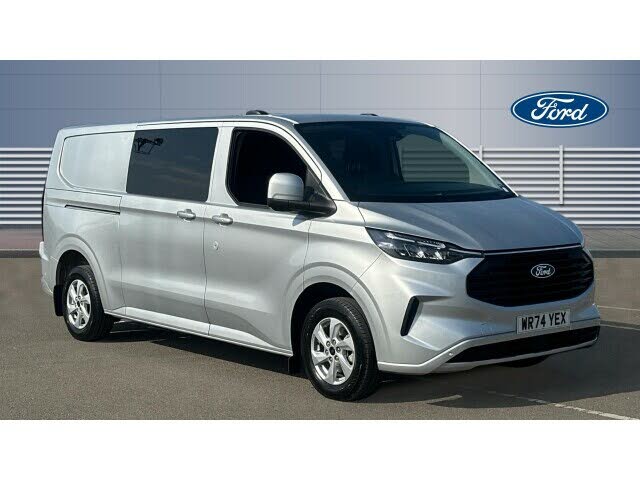 2024 Ford Transit Custom 2.0TDCi 300 L2H1 Limited (136PS)(EU6e) Double Cab-in-Van 1997cc auto