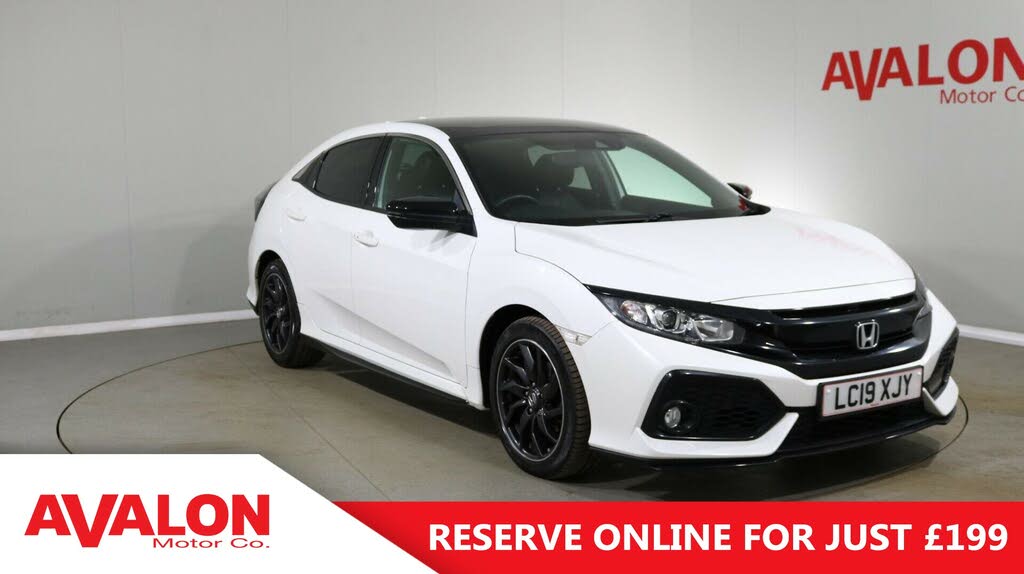 2019 Honda Civic 1.0 VTEC TURBO EX (s/s) Hatchback 5d CVT