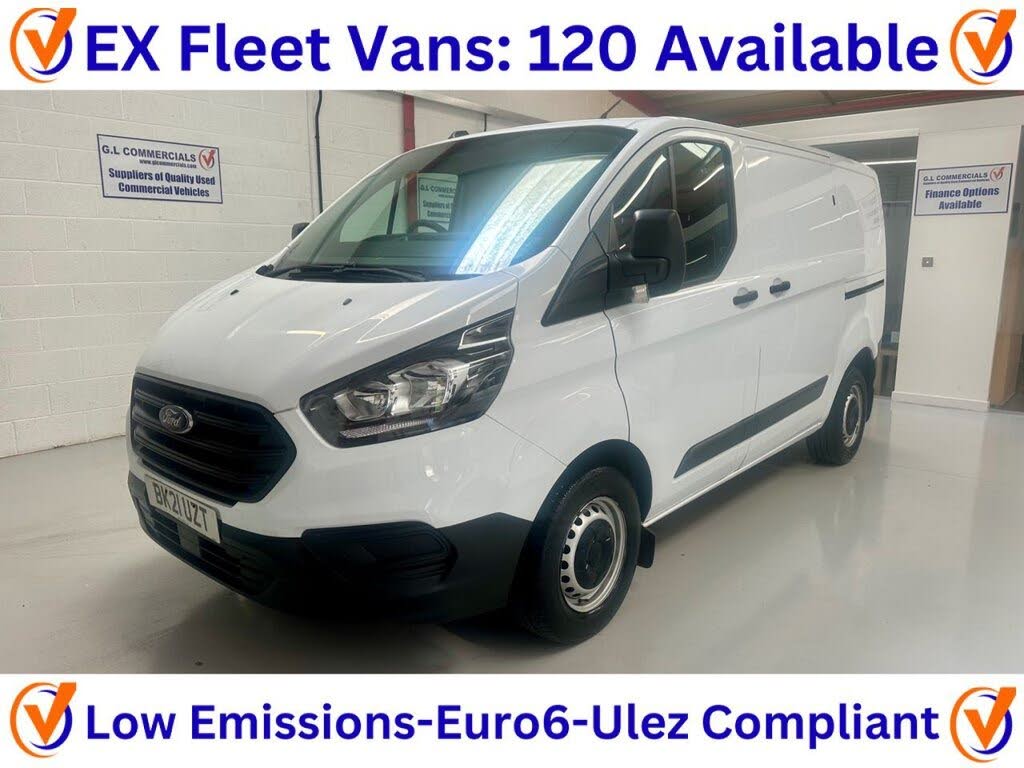 2021 Ford Transit Custom 2.0TDCi 300 L1H1 Leader (130PS)(EU6dT) Panel Van