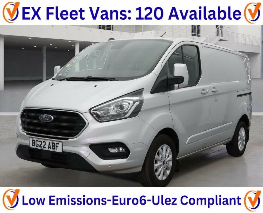 2022 Ford Transit Custom 2.0TDCi 300 L1H1 Limited (130PS)(EU6dT) Panel Van